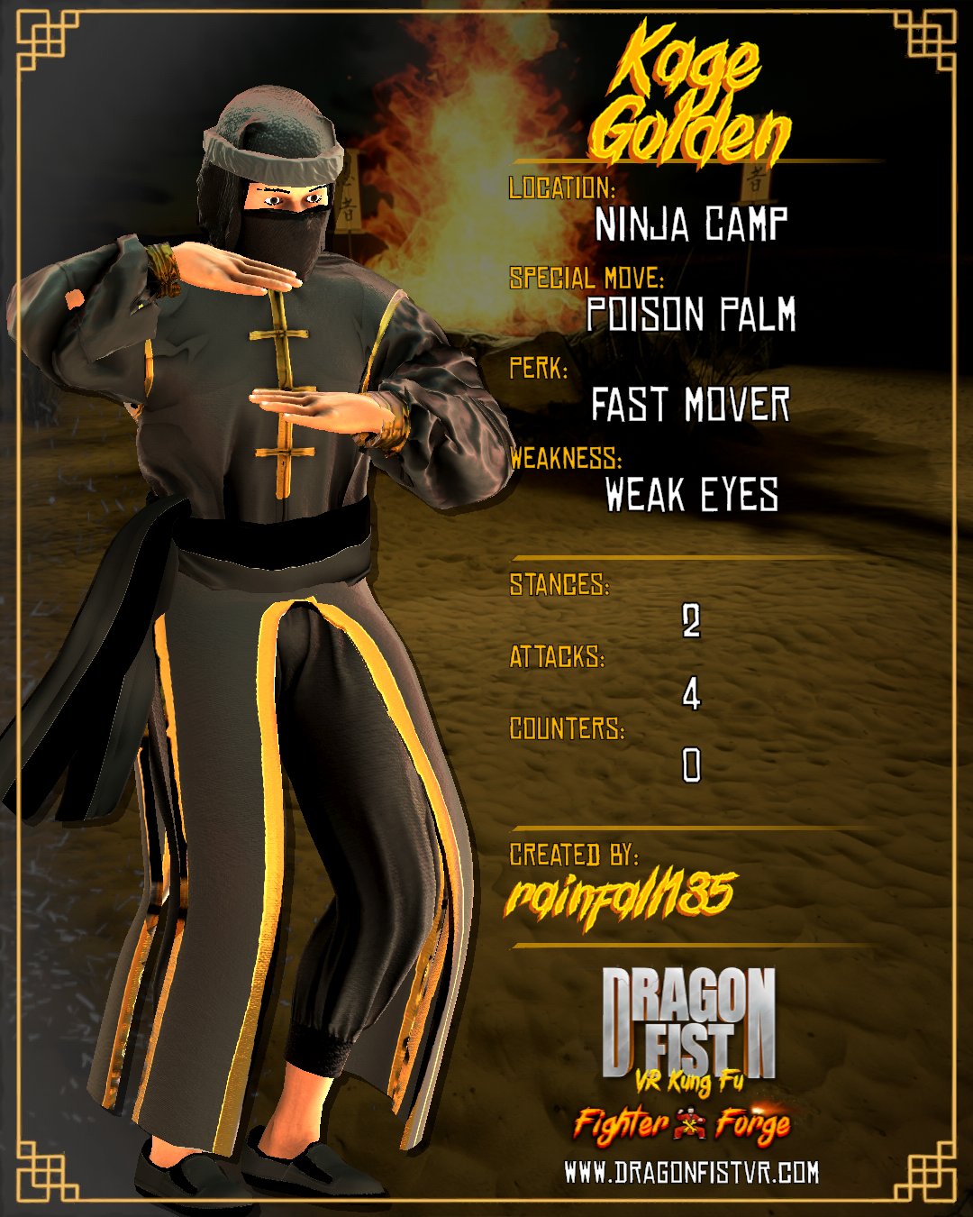 Kage Golden - Created By: rainfall135